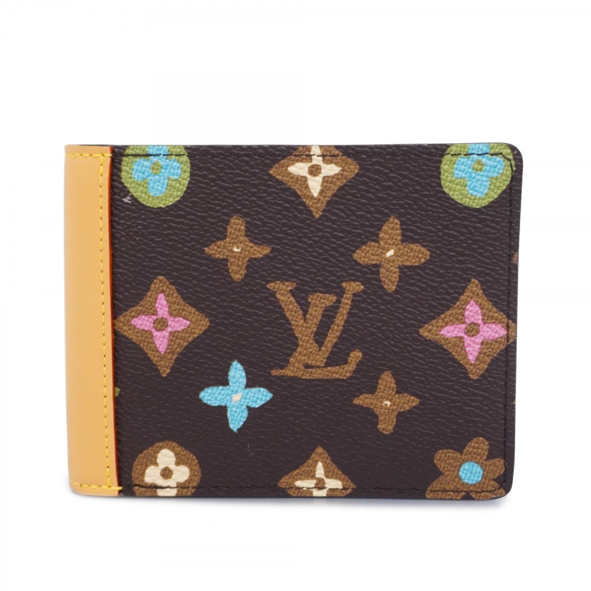 Louis Vuitton Billfold Monogram Craggy Portefeuille Multiple M83334 Brown Men's