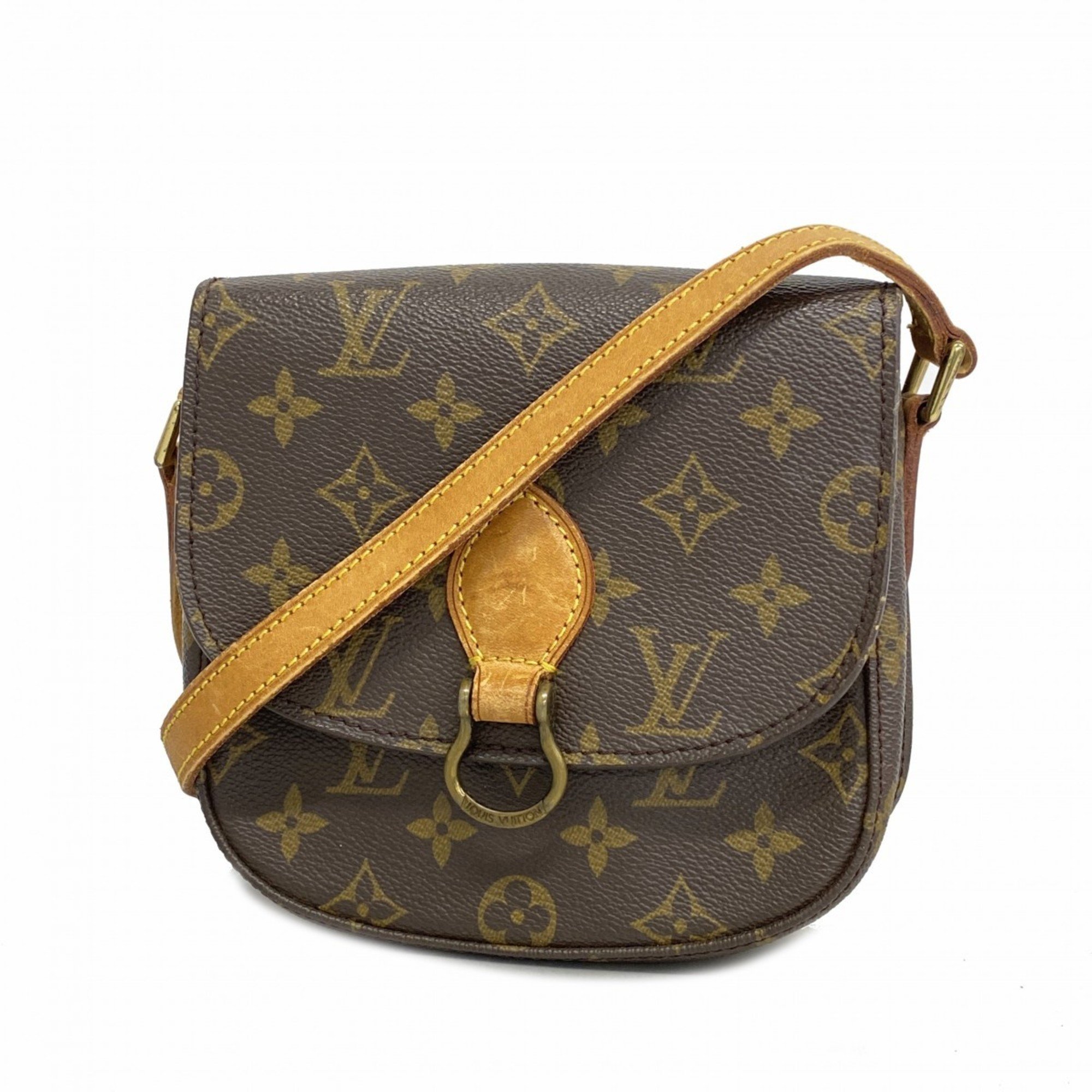 Louis Vuitton Shoulder Bag Monogram Saint-Clair M51244 Brown Women's