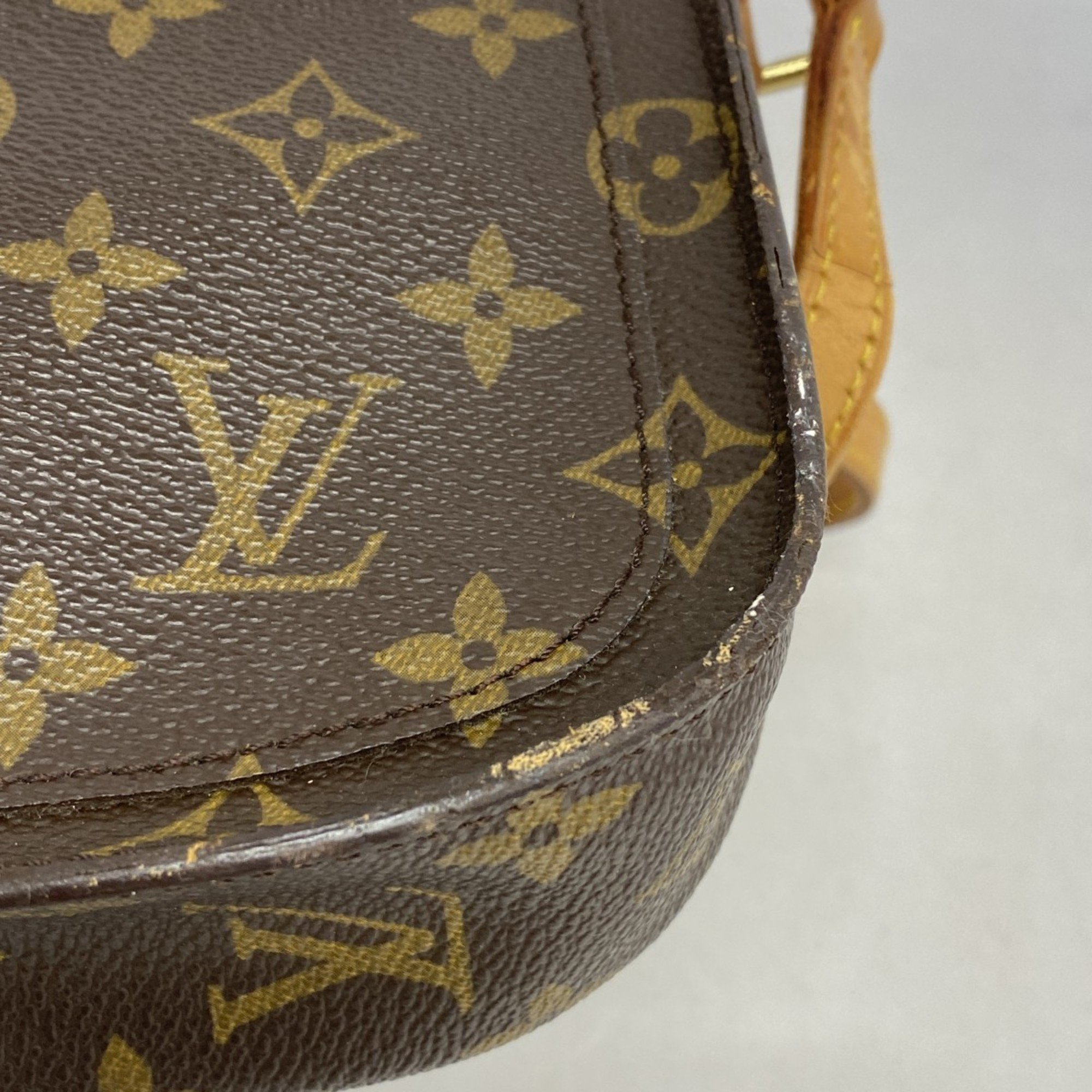 Louis Vuitton Shoulder Bag Monogram Saint-Clair M51244 Brown Women's