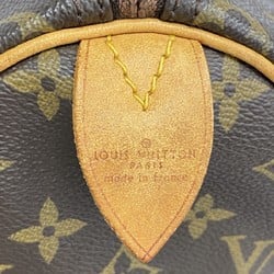 Louis Vuitton Handbag Monogram Speedy 30 M41108 Brown Ladies