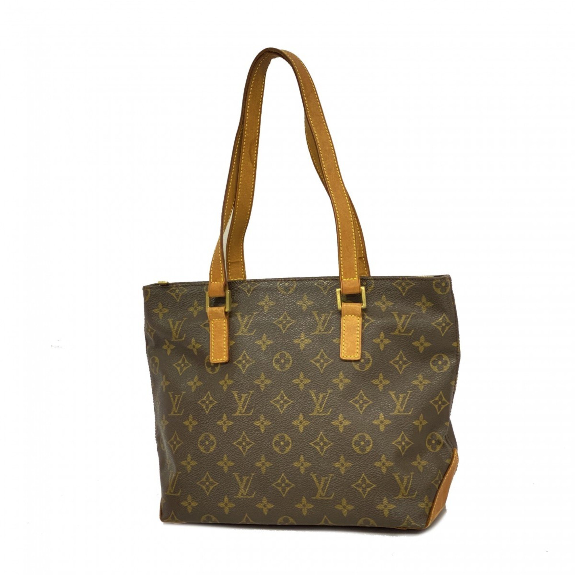 Louis Vuitton Tote Bag Monogram Cabas Piano M51148 Brown Ladies