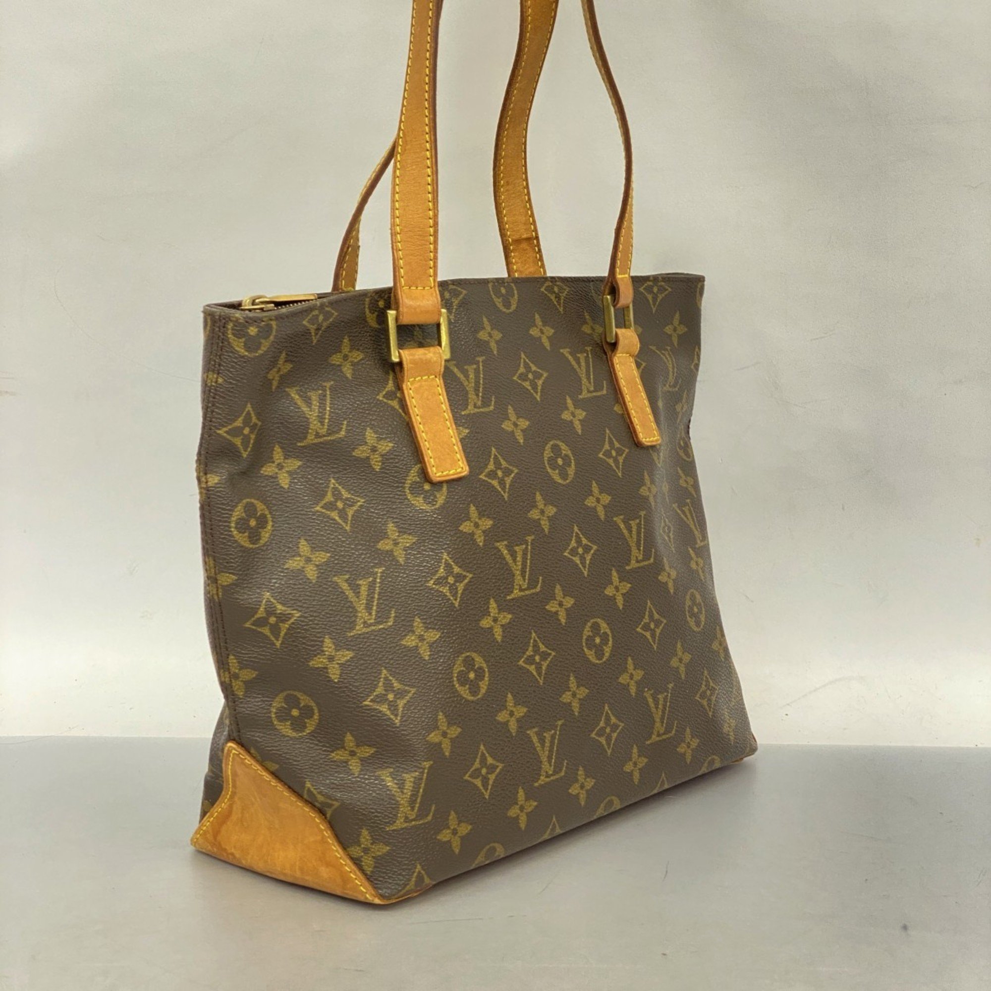 Louis Vuitton Tote Bag Monogram Cabas Piano M51148 Brown Ladies