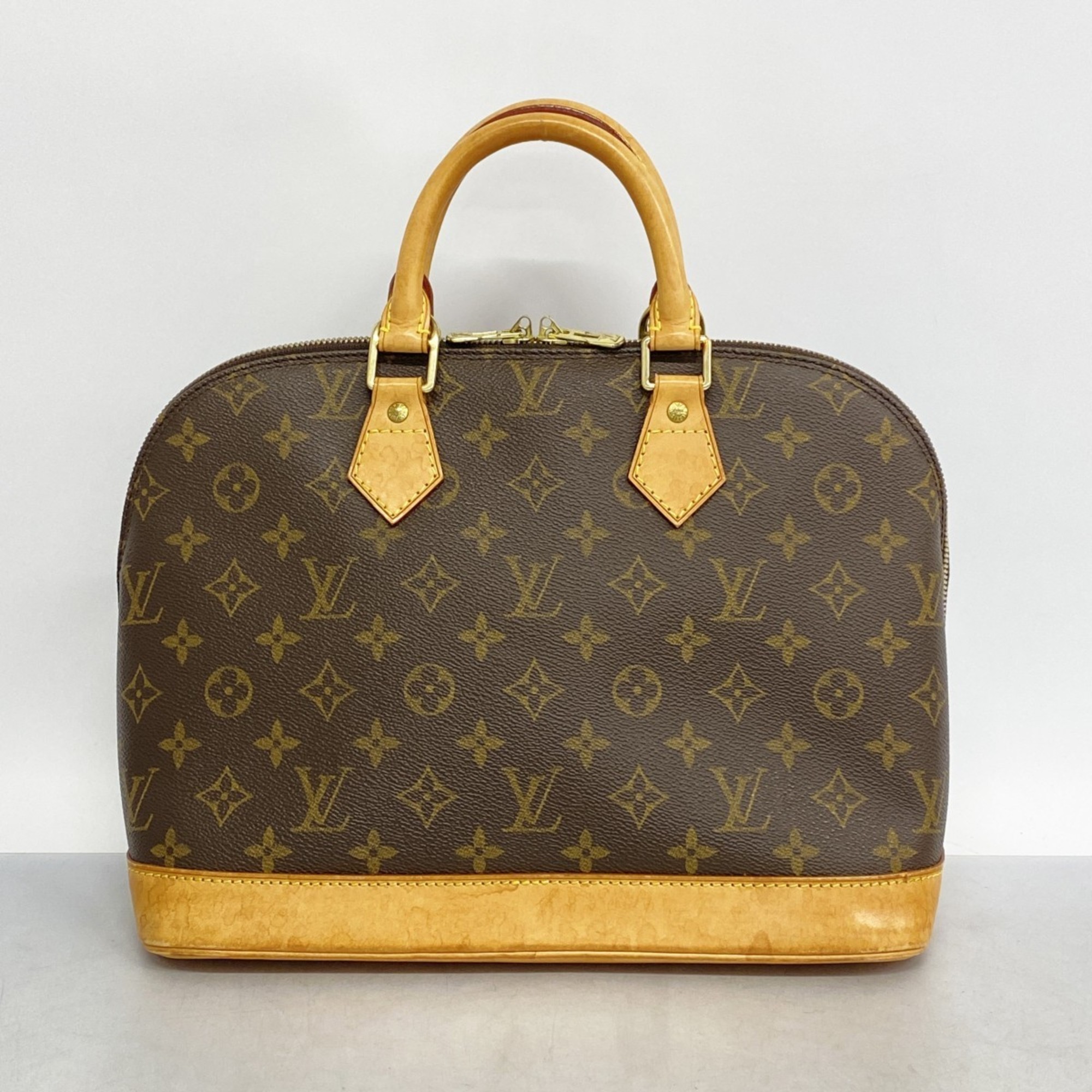 Louis Vuitton handbag Monogram Alma M51130 Brown ladies