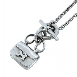 Hermes Constance Necklace Silver 925 Women's