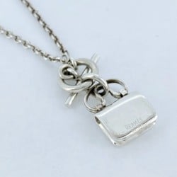 Hermes Constance Necklace Silver 925 Women's