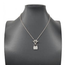 Hermes Constance Necklace Silver 925 Women's