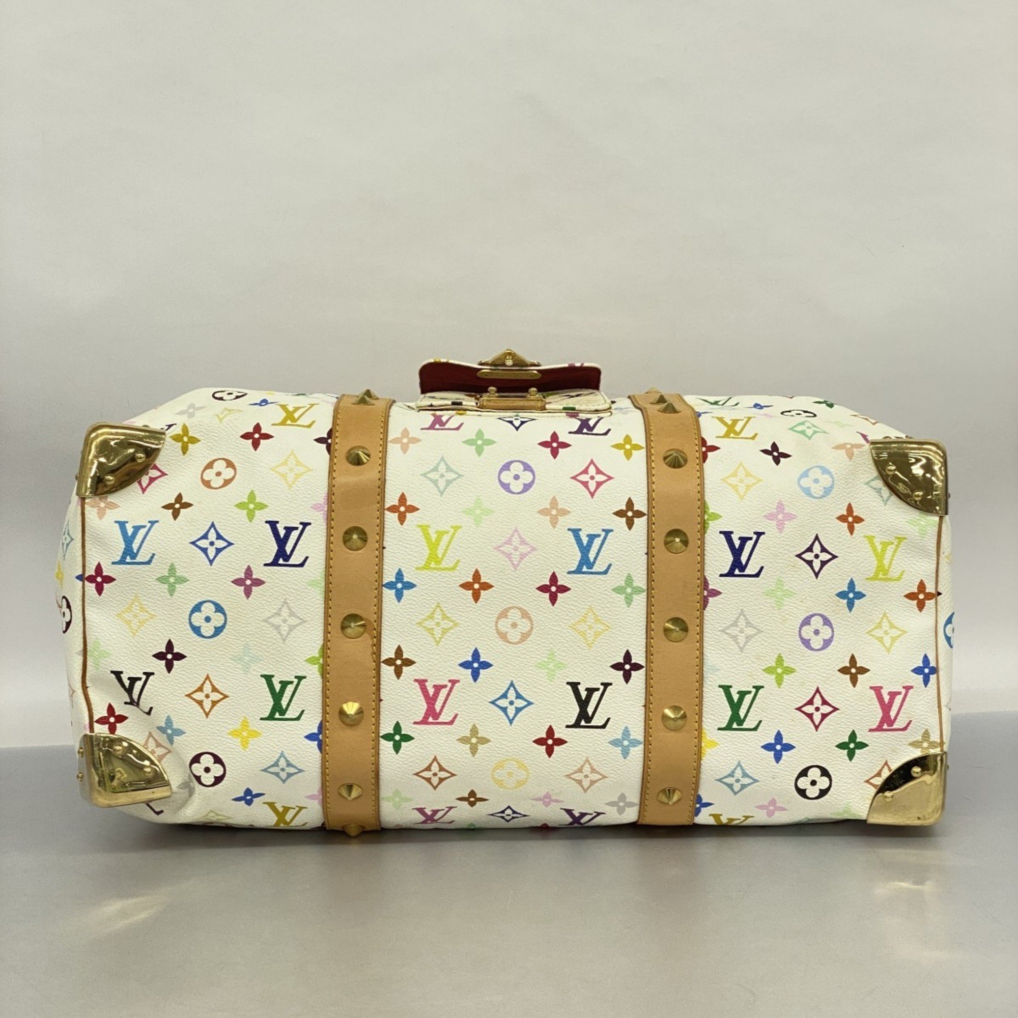 Louis Vuitton Boston Bag Monogram Multicolor Keepall 45 M92641 Bron Men's Women's