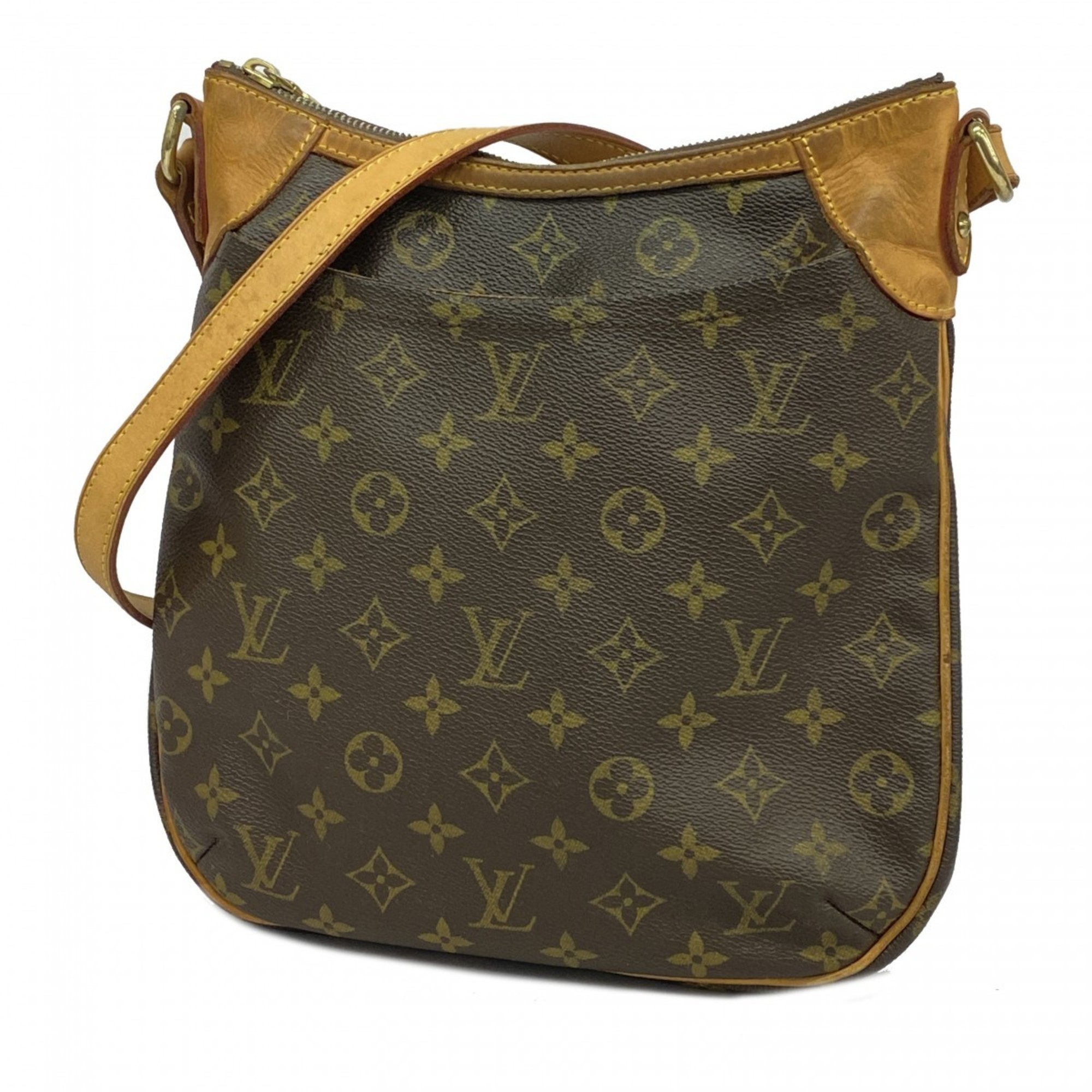 Louis Vuitton Shoulder Bag Monogram Odeon PM M56390 Brown Women's