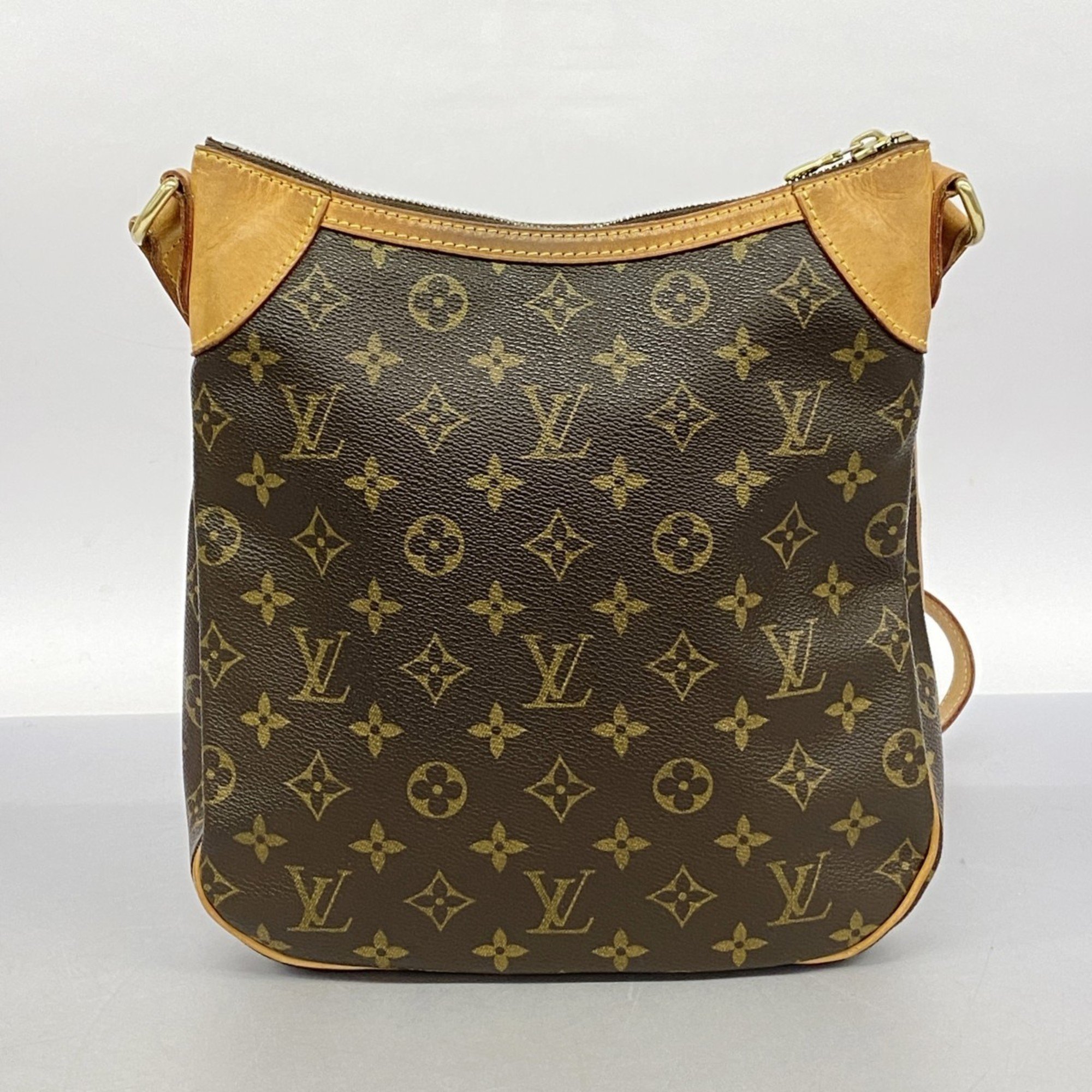 Louis Vuitton Shoulder Bag Monogram Odeon PM M56390 Brown Women's