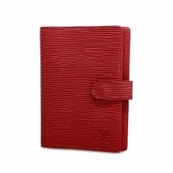 Louis Vuitton Notebook Cover Epi Agenda PM R20057 Castilian Red for Men and Women