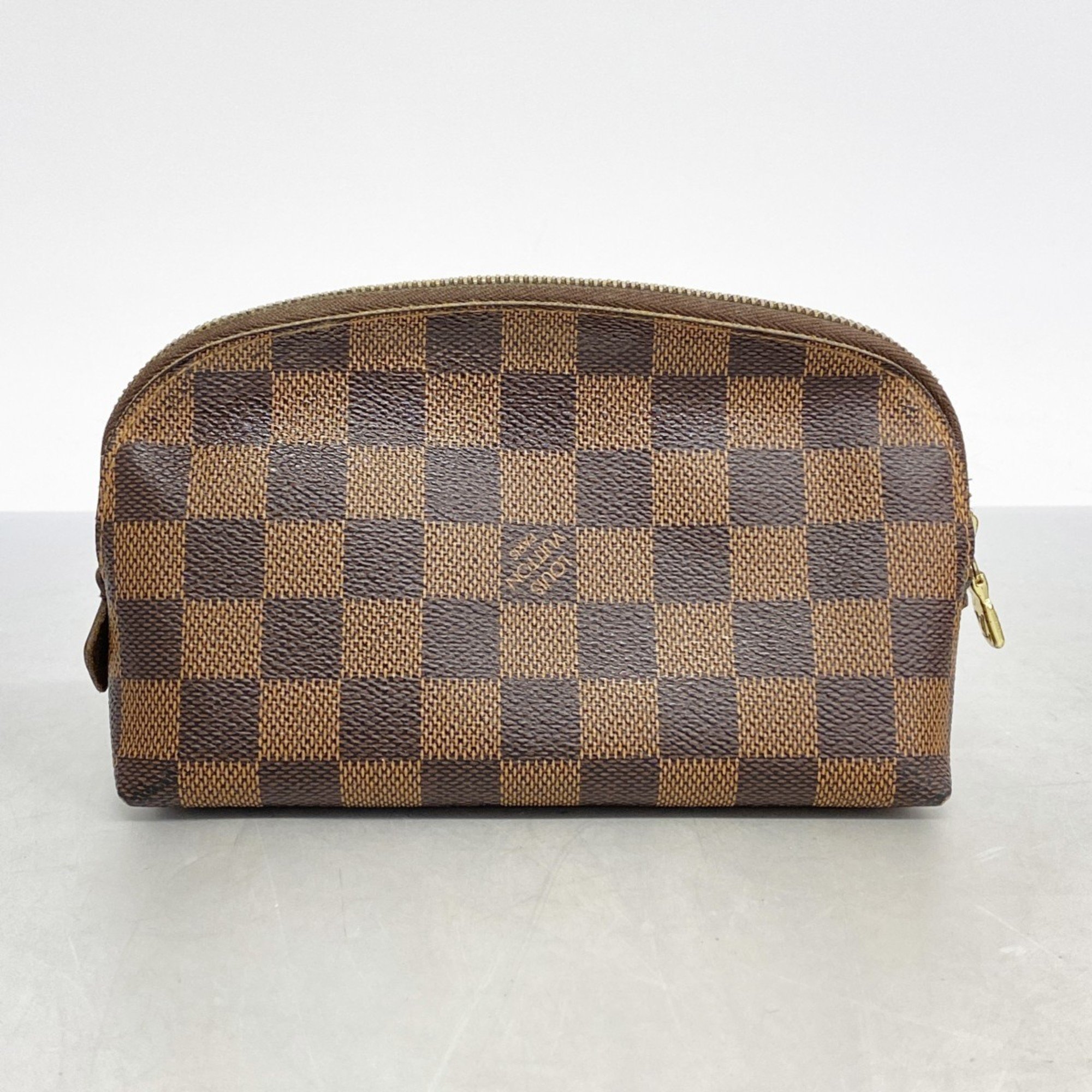 Louis Vuitton Pouch Damier Pochette Tick N47516 Ebene Ladies