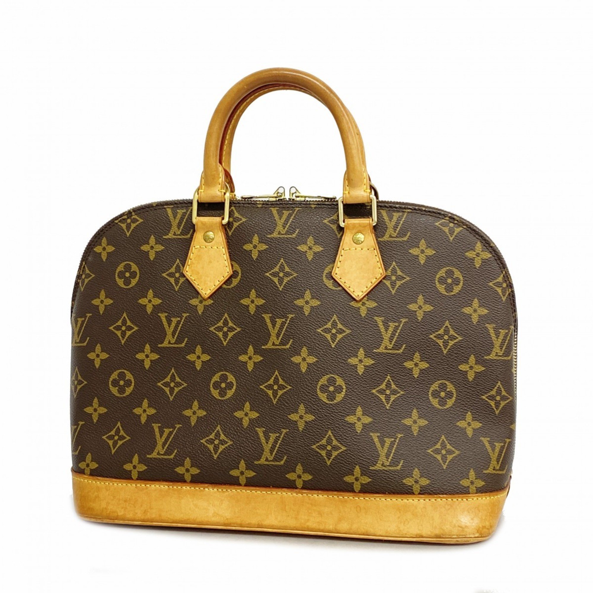 Louis Vuitton handbag Monogram Alma M51130 brown ladies