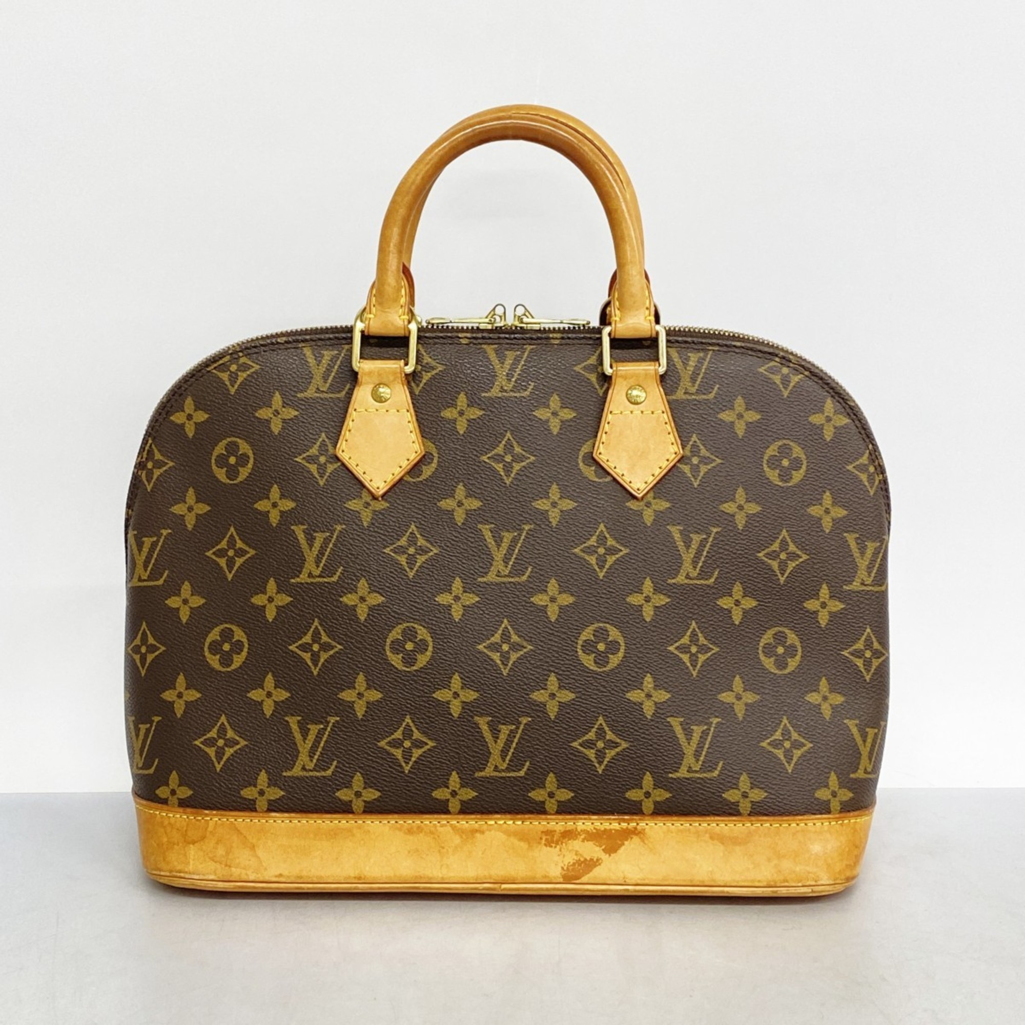 Louis Vuitton handbag Monogram Alma M51130 brown ladies