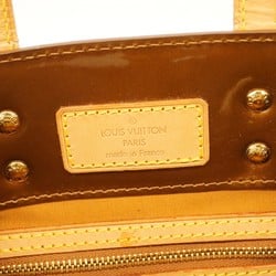 Louis Vuitton Handbag Vernis Reed PM M91146 Bronze Ladies