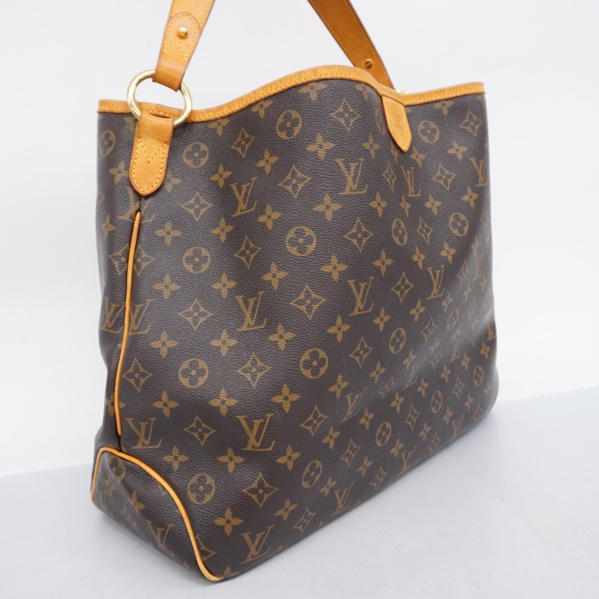 Louis Vuitton Shoulder Bag Monogram Delightful MM M40353 Brown Women's