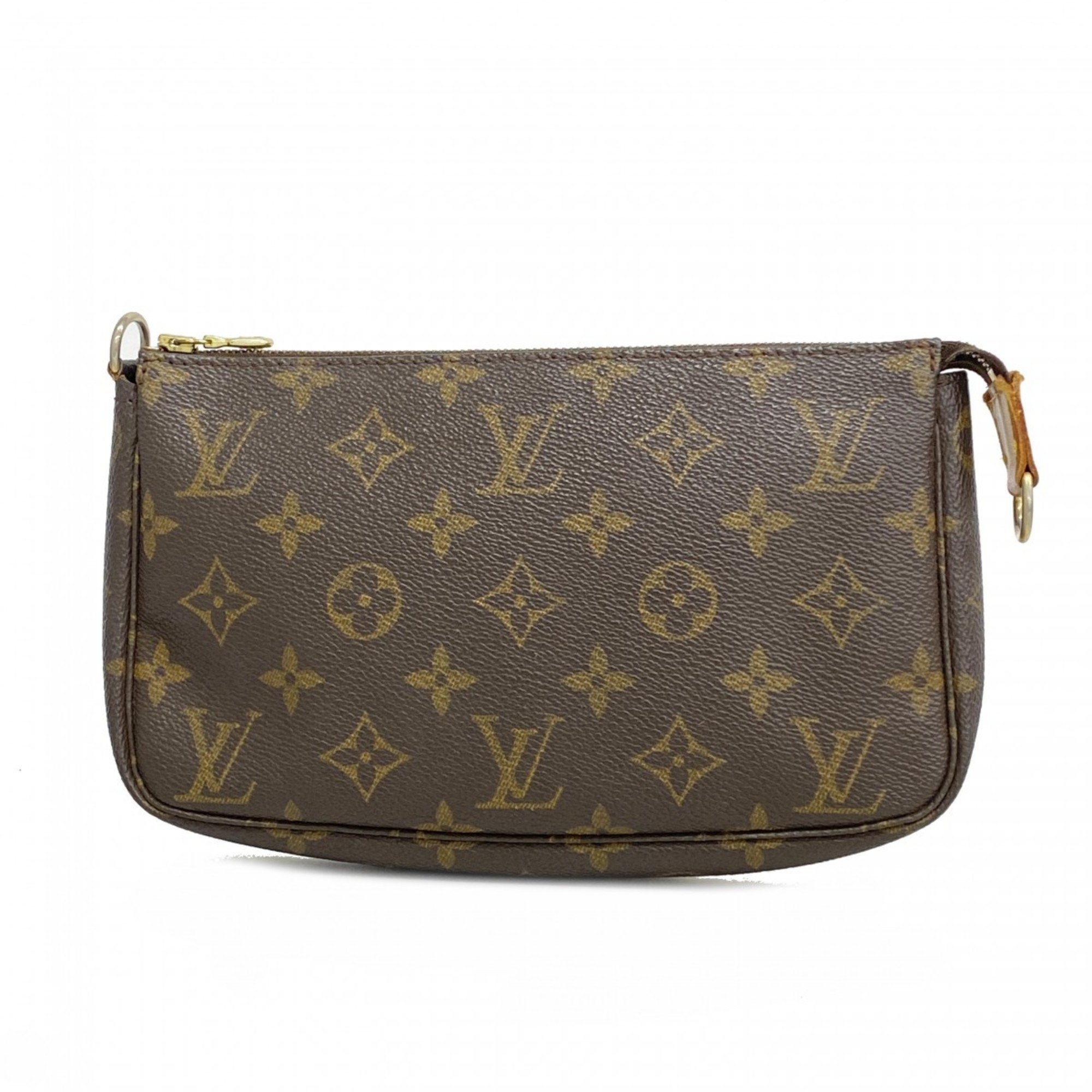 Louis Vuitton Pouch Monogram Pochette Accessoires M51980 Brown Women's