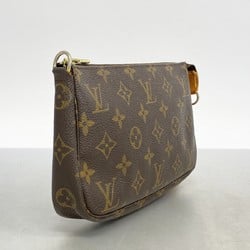 Louis Vuitton Pouch Monogram Pochette Accessoires M51980 Brown Women's