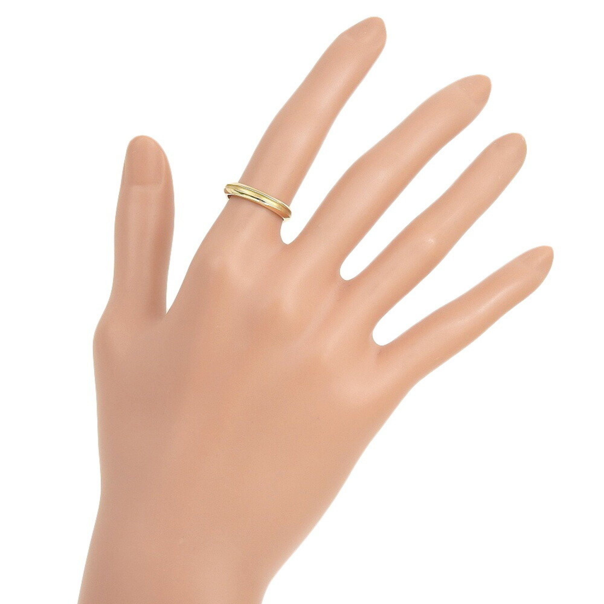 Tiffany & Co. Band Ring 1 Line Size 10 18K Yellow Gold Approx. 4.3g Bundling Women's