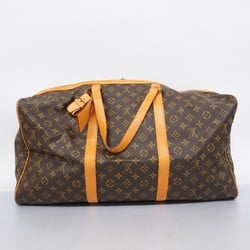 Louis Vuitton Boston Bag Monogram Sax Pool 55 M41622 Brown Men's Women's