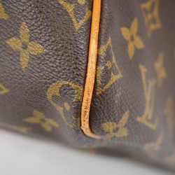 Louis Vuitton Boston Bag Monogram Sax Pool 55 M41622 Brown Men's Women's