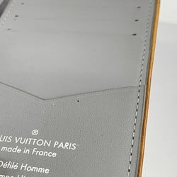 Louis Vuitton Business Card Holder/Card Case Monogram LV Mirror Organizer de Poche Slender M80805 Silver Men's Women's