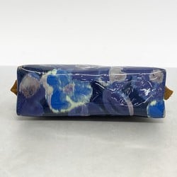 Louis Vuitton Pouch Vernis Ikat Flower Pochette Tick M90044 Grand Blue Ladies