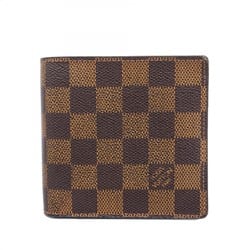 Louis Vuitton Wallet Damier Portefeuille Marco N61675 Ebene Men's