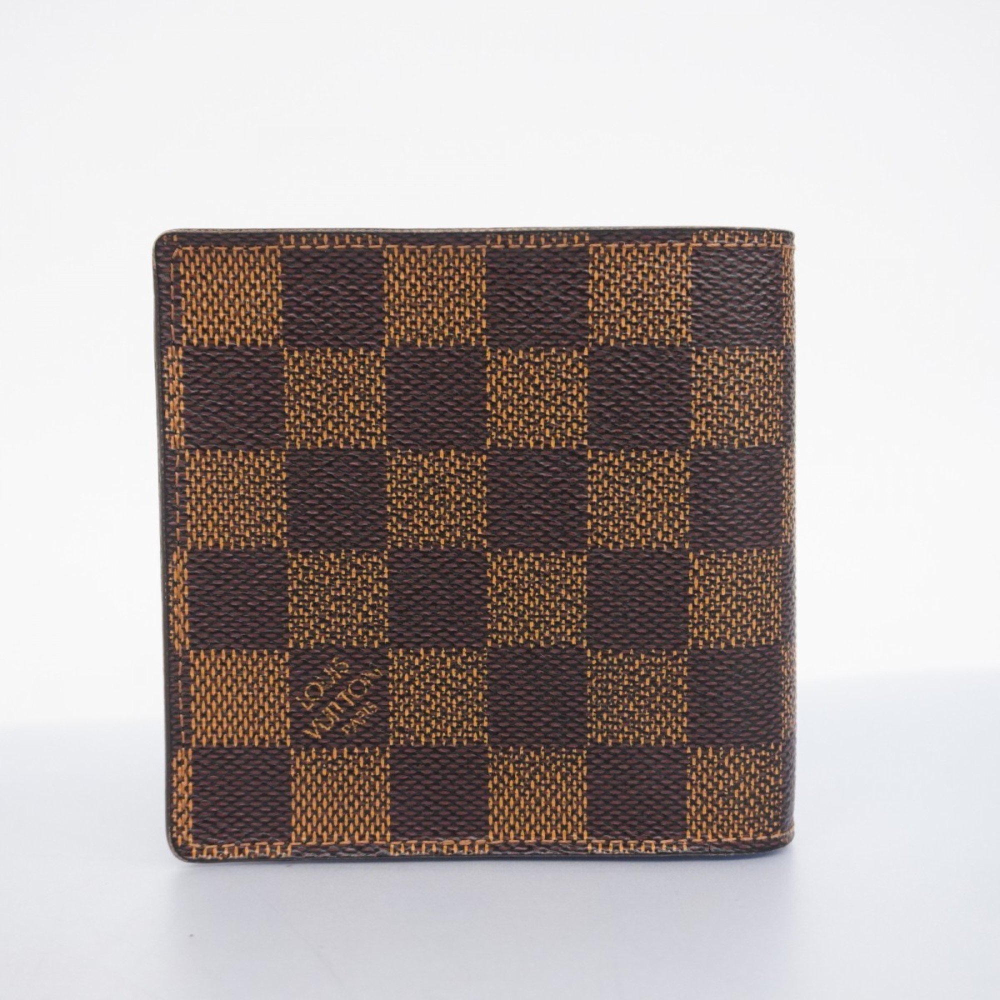 Louis Vuitton Wallet Damier Portefeuille Marco N61675 Ebene Men's