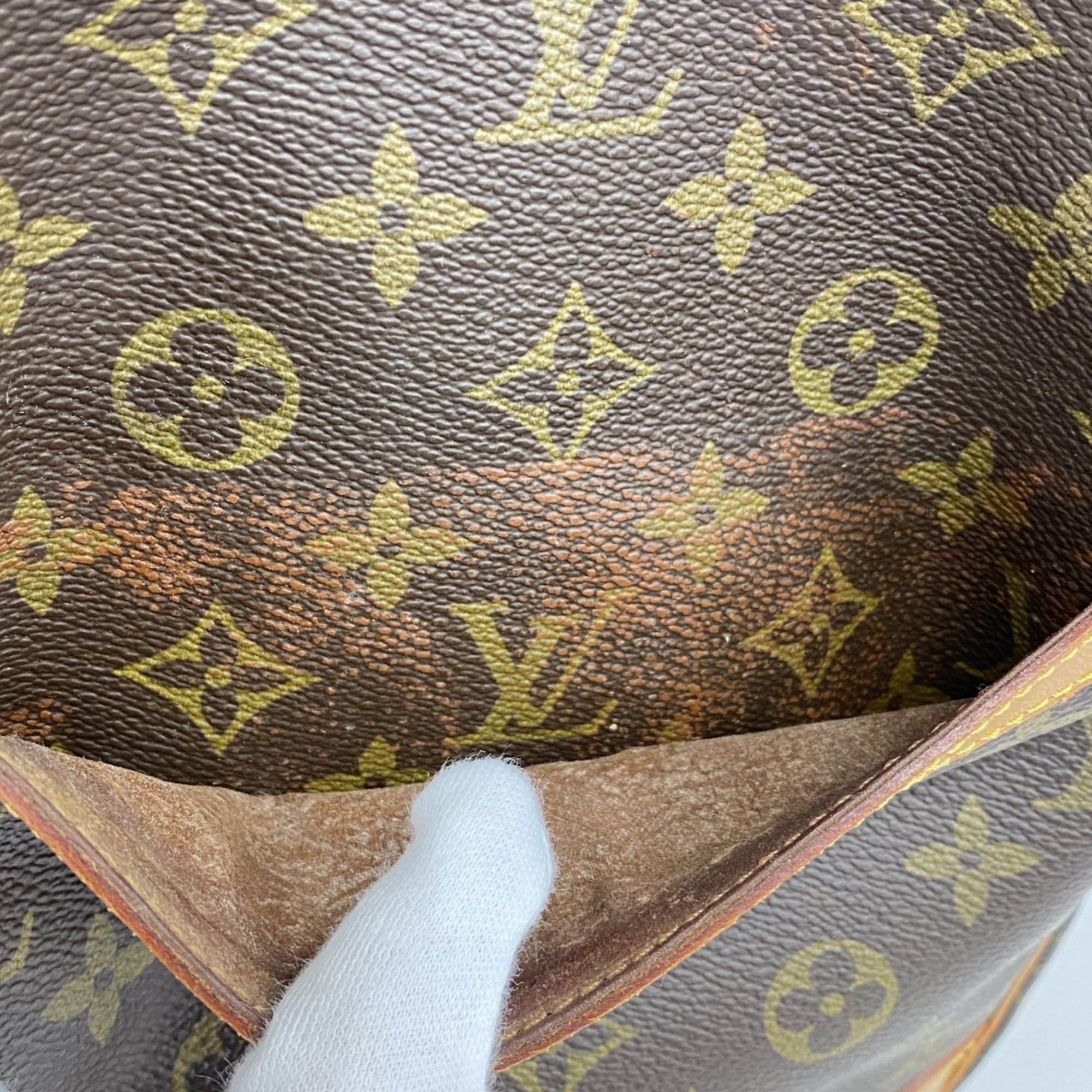 Louis Vuitton Shoulder Bag Monogram Danube MM M45264 Brown Women's