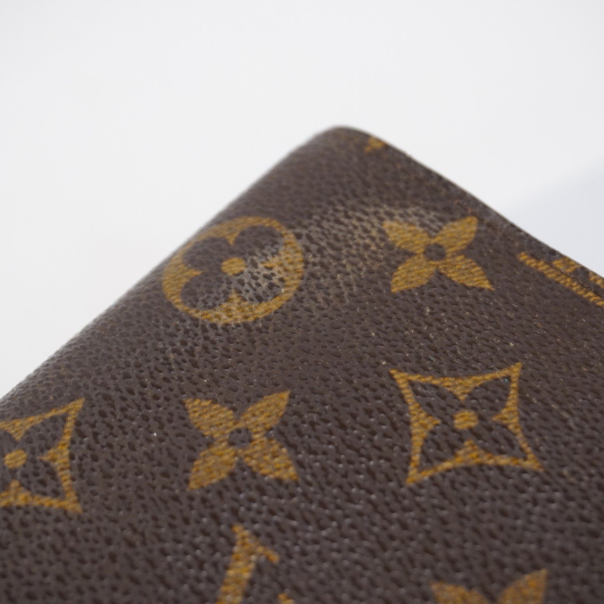 Louis Vuitton Notebook Cover Monogram Agenda PM R20005 Brown Men's Women's