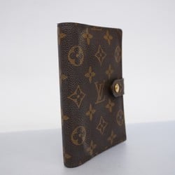 Louis Vuitton Notebook Cover Monogram Agenda PM R20005 Brown Men's Women's