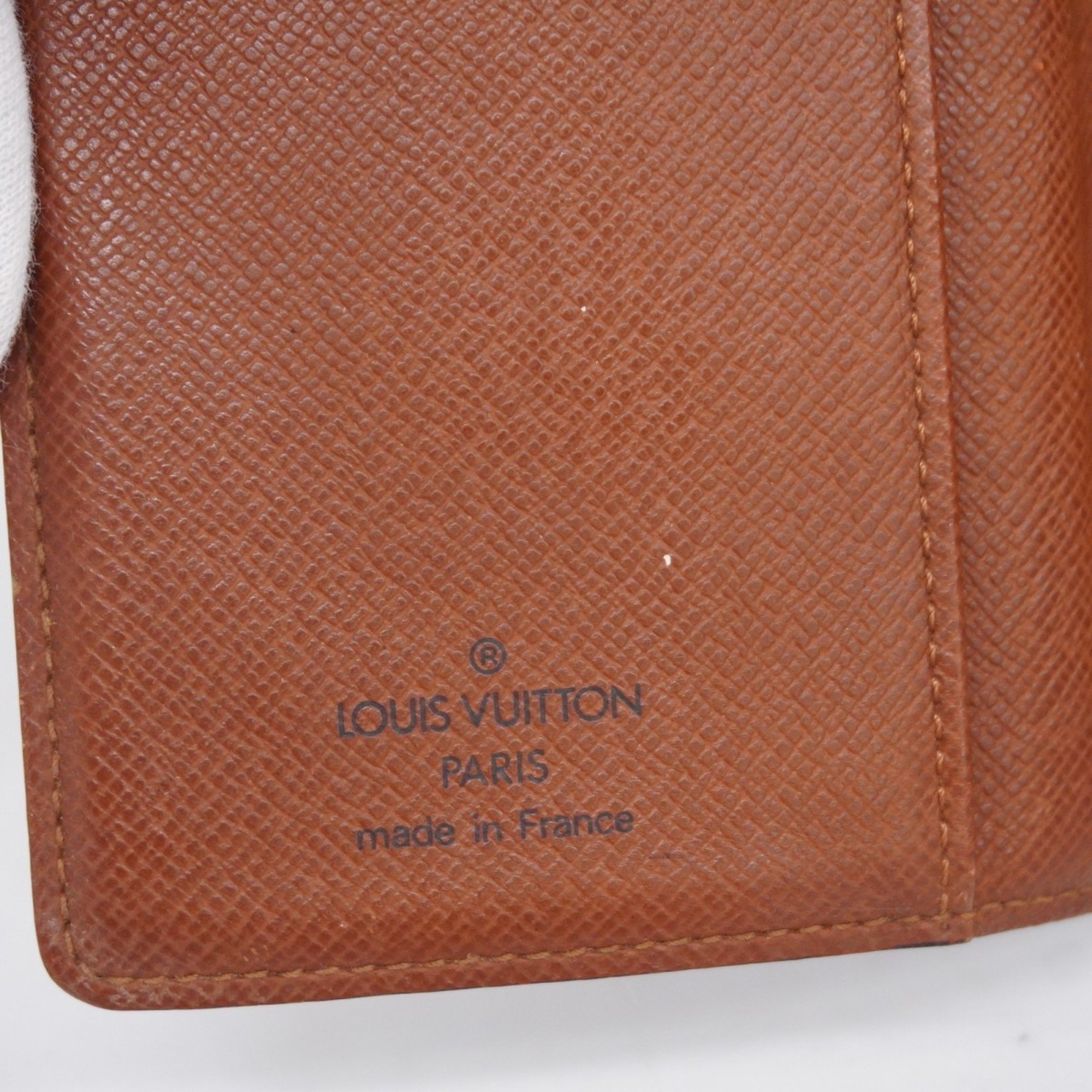 Louis Vuitton Notebook Cover Monogram Agenda PM R20005 Brown Men's Women's