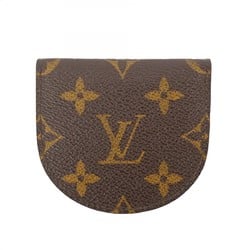 Louis Vuitton Wallet/Coin Case Monogram Porto Monnaie Cubetto M61960 Brown Men's Women's