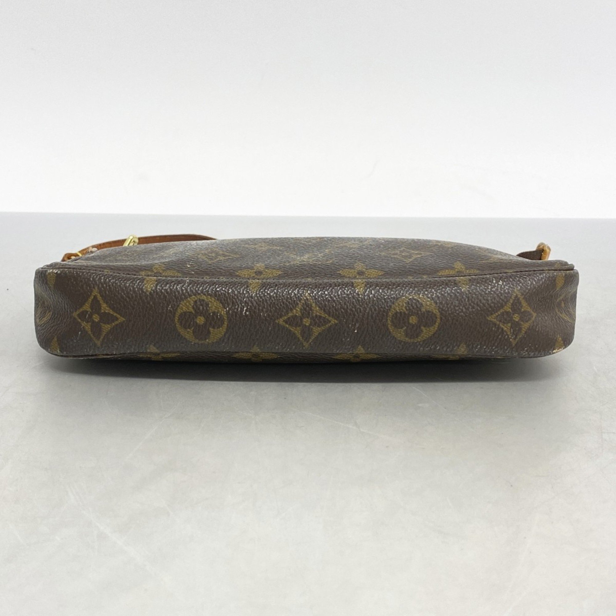 Louis Vuitton Pouch Monogram Pochette Accessoires M51980 Brown Women's