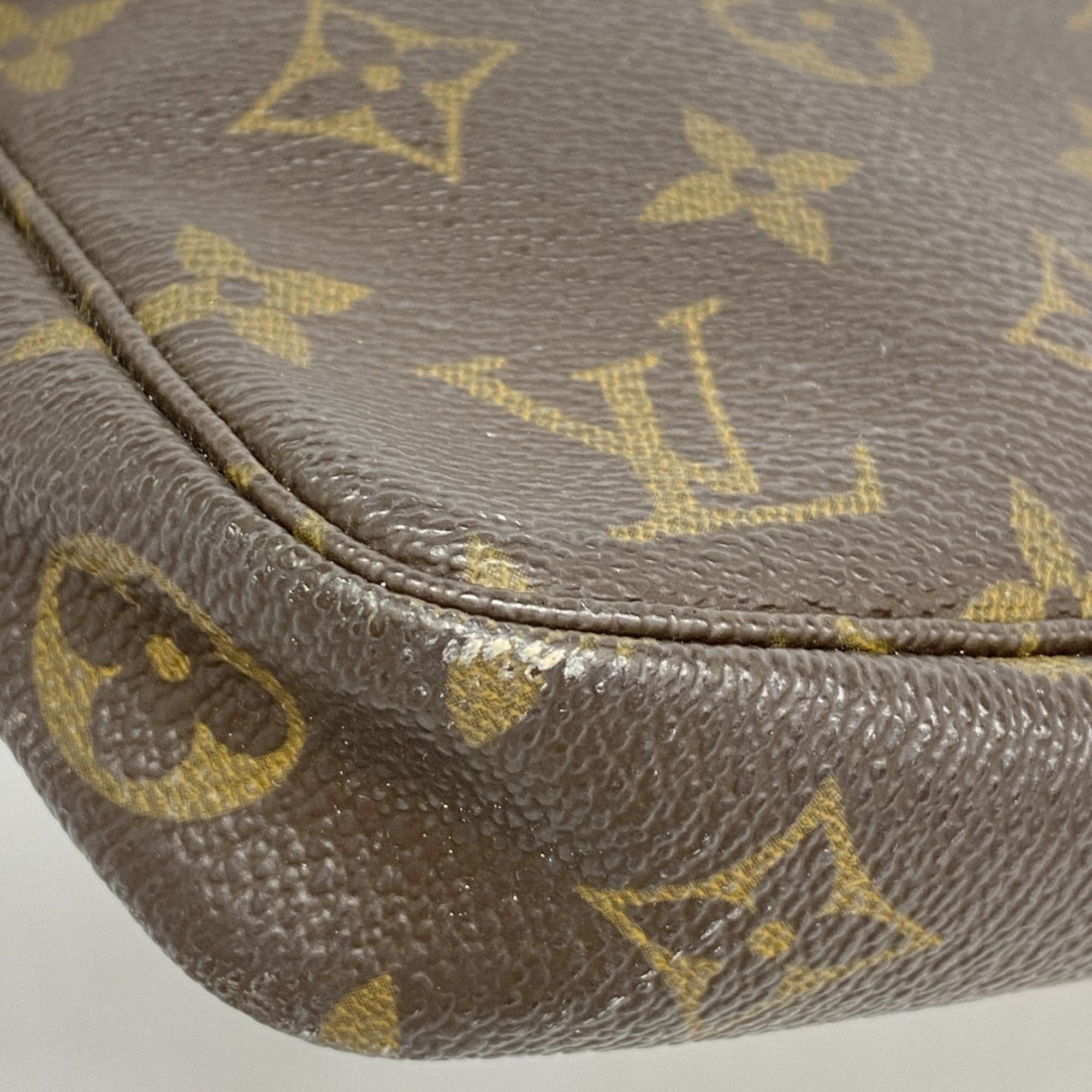 Louis Vuitton Pouch Monogram Pochette Accessoires M51980 Brown Women's