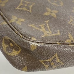 Louis Vuitton Pouch Monogram Pochette Accessoires M51980 Brown Women's