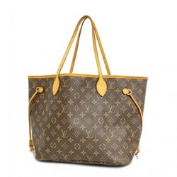 Louis Vuitton Tote Bag Monogram Neverfull MM M40156 Brown Women's