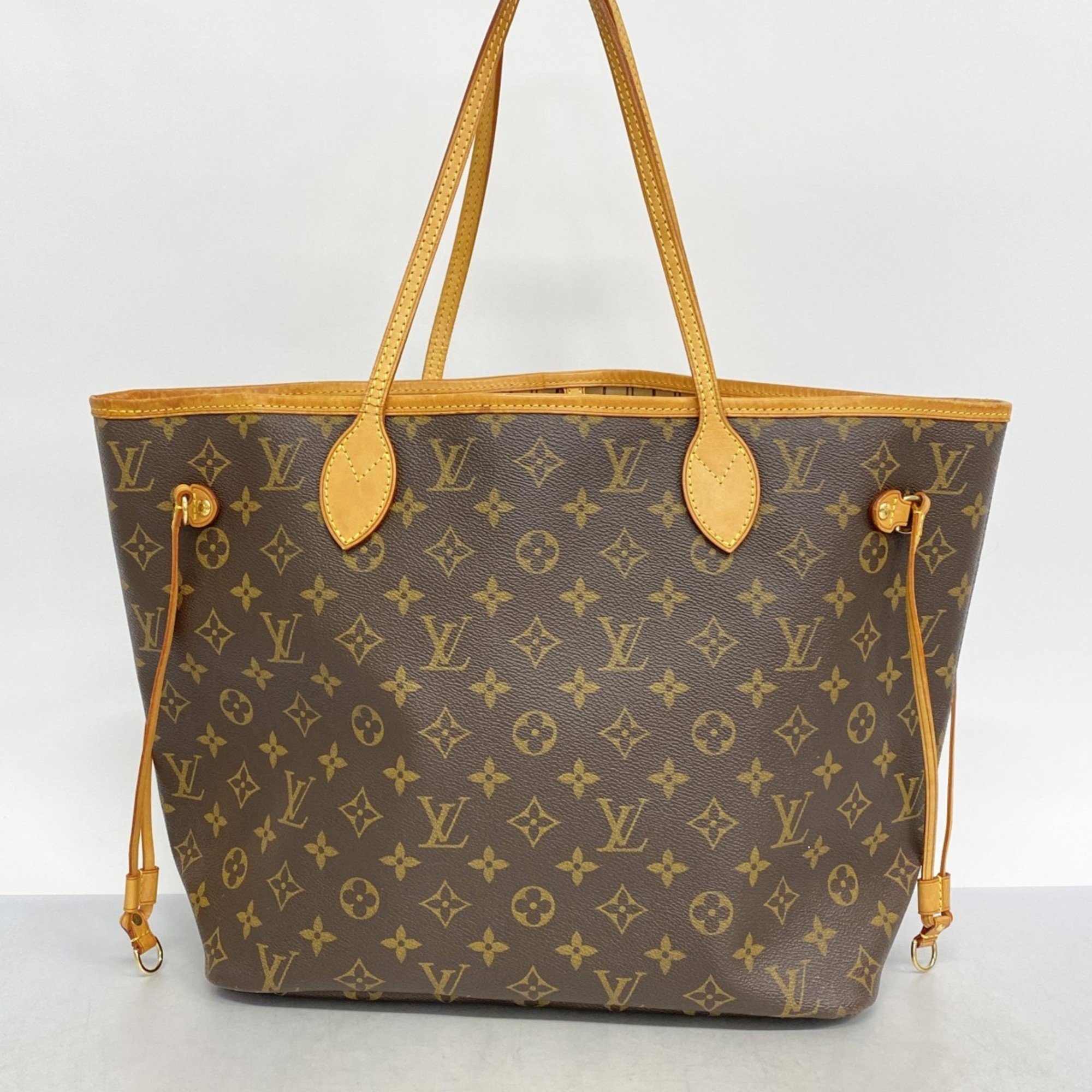 Louis Vuitton Tote Bag Monogram Neverfull MM M40156 Brown Women's