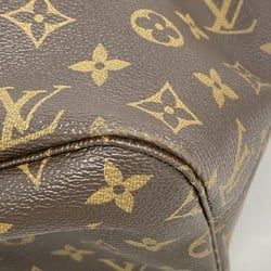 Louis Vuitton Tote Bag Monogram Neverfull MM M40156 Brown Women's