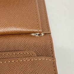 Louis Vuitton Tri-fold Long Wallet Monogram Porte Tresor Etui Papier M61202 Brown Men's Women's