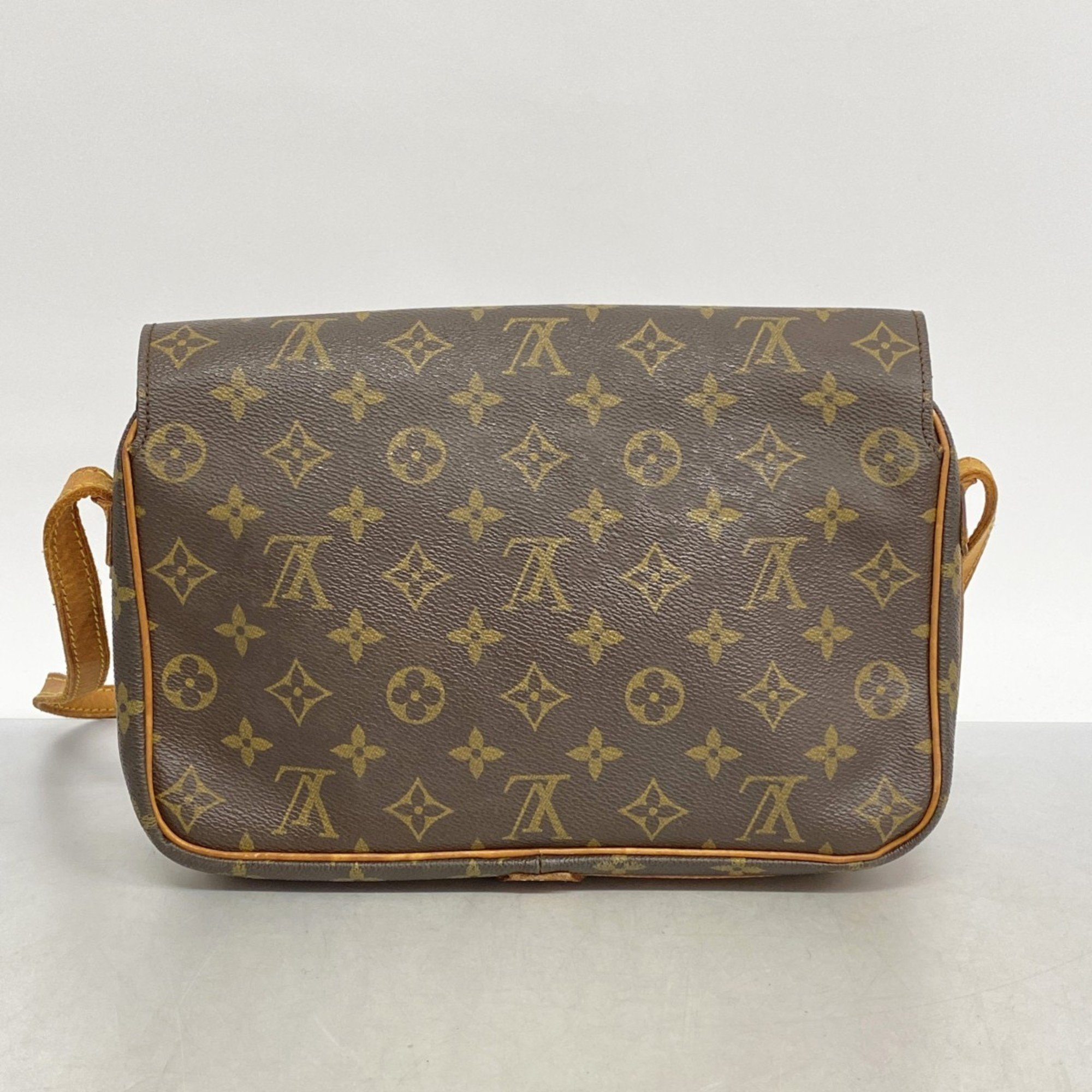 Louis Vuitton Shoulder Bag Monogram Saint Germain 28 M51207 Brown Women's