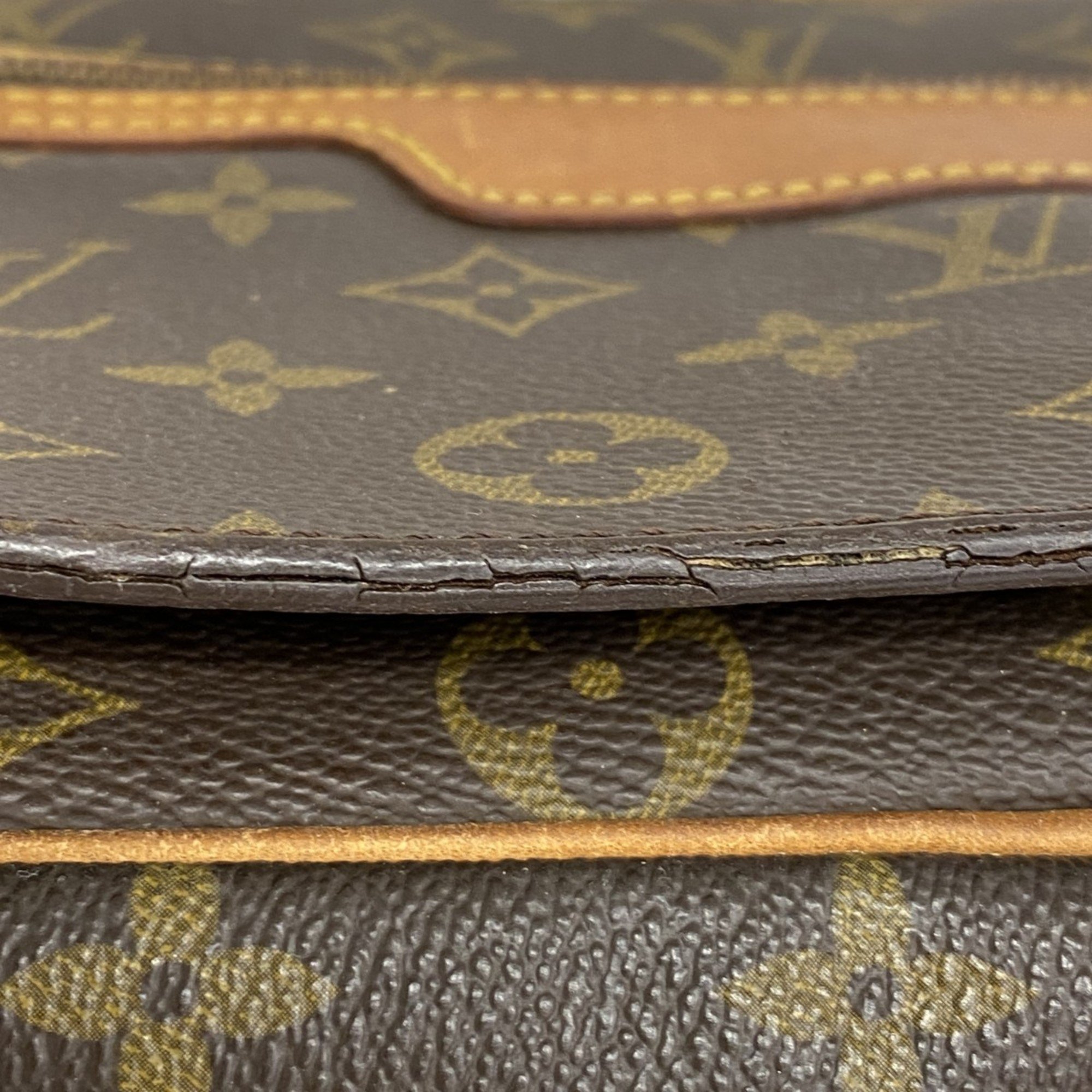 Louis Vuitton Shoulder Bag Monogram Saint Germain 28 M51207 Brown Women's