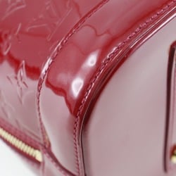 Louis Vuitton Alma GM Handbag M93596 Monogram Vernis Pomme d'Amour 2013 Red SN2133 Double Women's