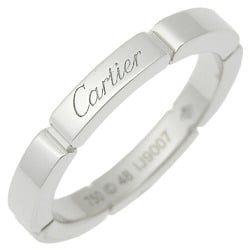 Cartier Maiyon Panthere size 8 ring, K18 white gold, approx. 4g, for women