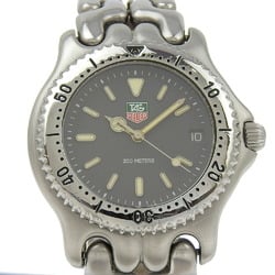 TAG HEUER Cell Watch S99.206M Stainless Steel Quartz Analog Display Black Dial Men's