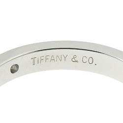 Tiffany & Co. Stacking Band Ring Size 9 Elsa Peretti Pt950 Platinum x Diamond 5.1g band ring for women