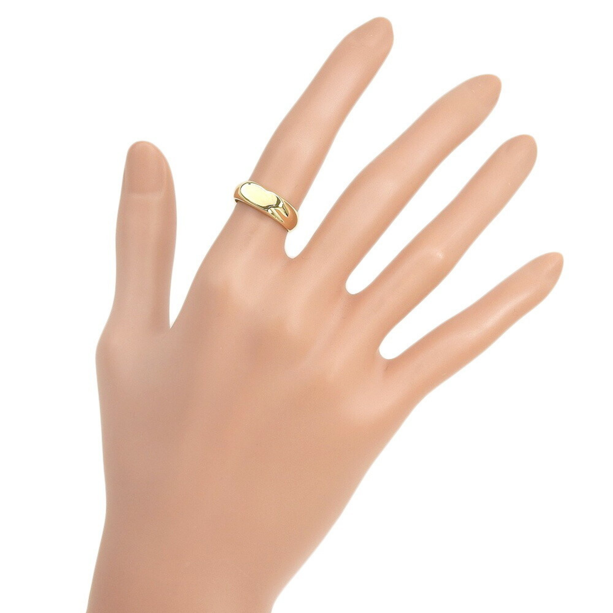 Tiffany & Co. Full Heart 10.5 size ring by Elsa Peretti, 18K yellow gold, approx. 4.2g, heart, for women