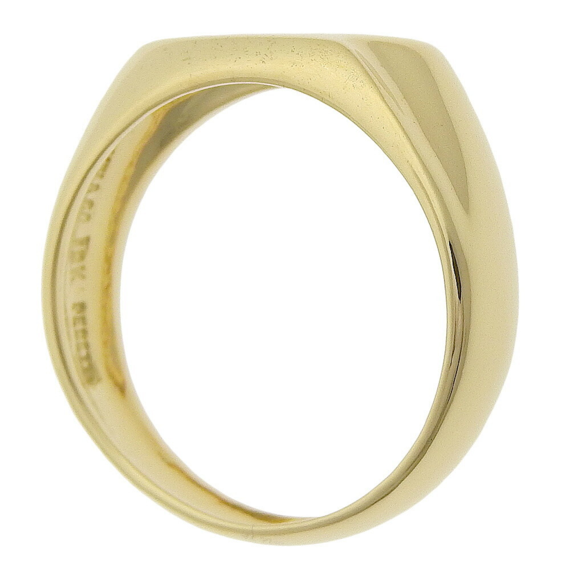 Tiffany & Co. Full Heart 10.5 size ring by Elsa Peretti, 18K yellow gold, approx. 4.2g, heart, for women