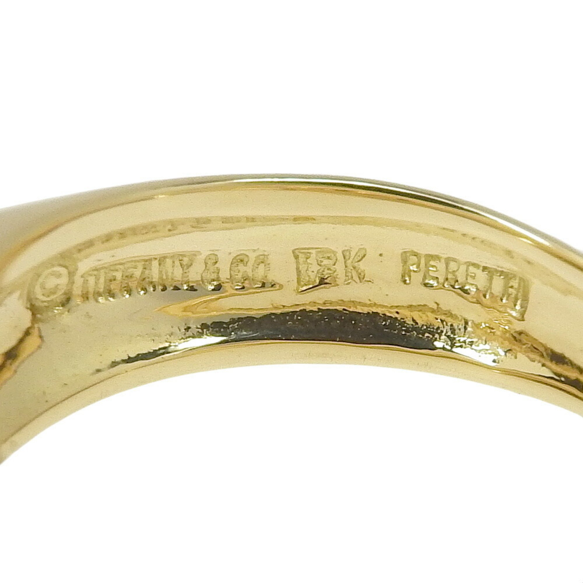 Tiffany & Co. Full Heart 10.5 size ring by Elsa Peretti, 18K yellow gold, approx. 4.2g, heart, for women