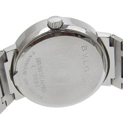 BVLGARI Wristwatch BB38SS AUTO Stainless Steel Automatic Black Dial Bvlgari Men's